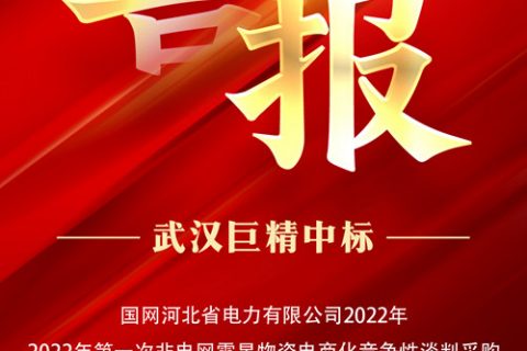 热烈祝贺凯时娱乐中标国网河北省电力有限公司2022年第一次非电网零星物资电商化竞争性谈判采购