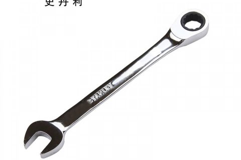 史丹利 89-914-1-22 公制精抛光棘开两用快扳14mm